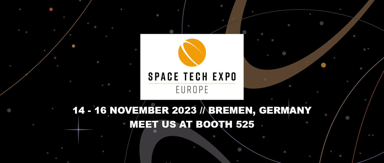 Meet our team at Space Tech Expo Europe in Bremen, Germany 14 16 November