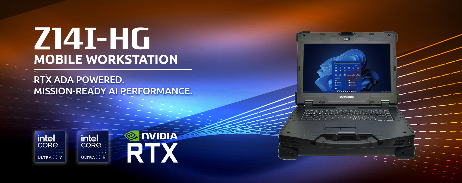 The New Durabook Z14I-HG Rugged Mobile Workstation
