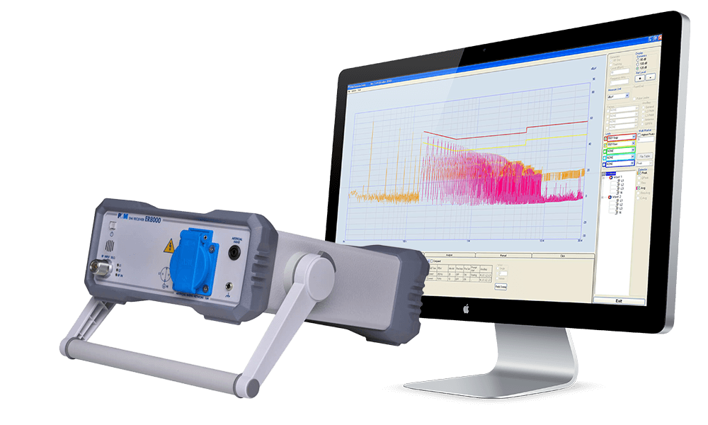 EMI Receiver (9 kHz - 3 GHz) with Internal LISN