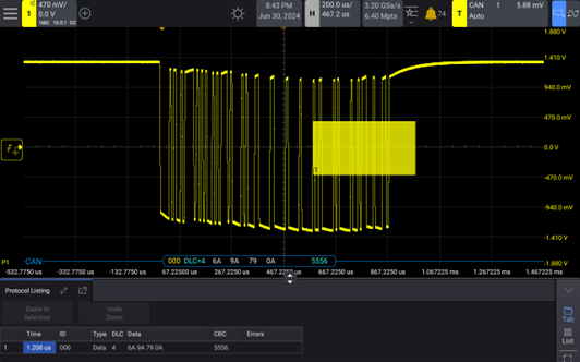 Keysight HD3 Use Zone Triggering to Isolate and Characterise CAN Bus Arbitration