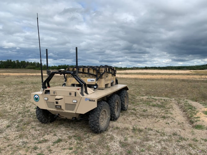 MIRA VIKING 6x6 Unmanned Ground Vehicle (UGV)