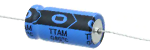 axial electrolytic capacitor