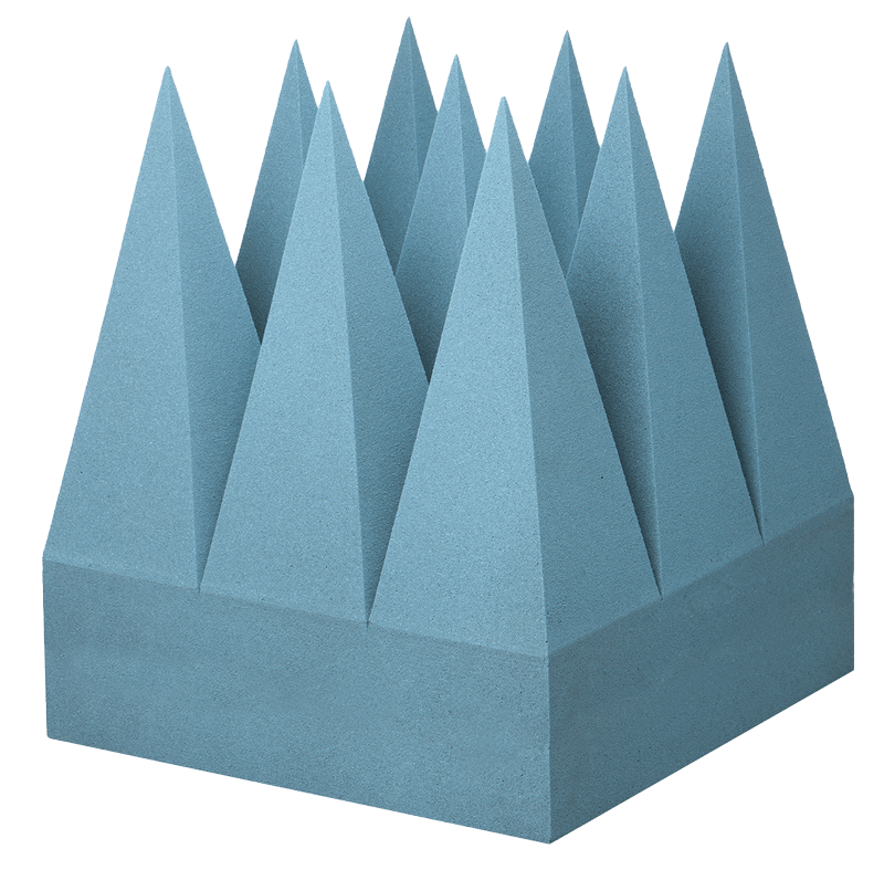 RF pyramidal absorber