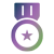 Medal defence contractors icon